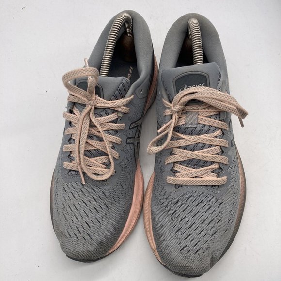 Asics Gel Kayano 27 Womens Running Shoes Gray Size 8.5 EU 40 - Picture 5 of 8
